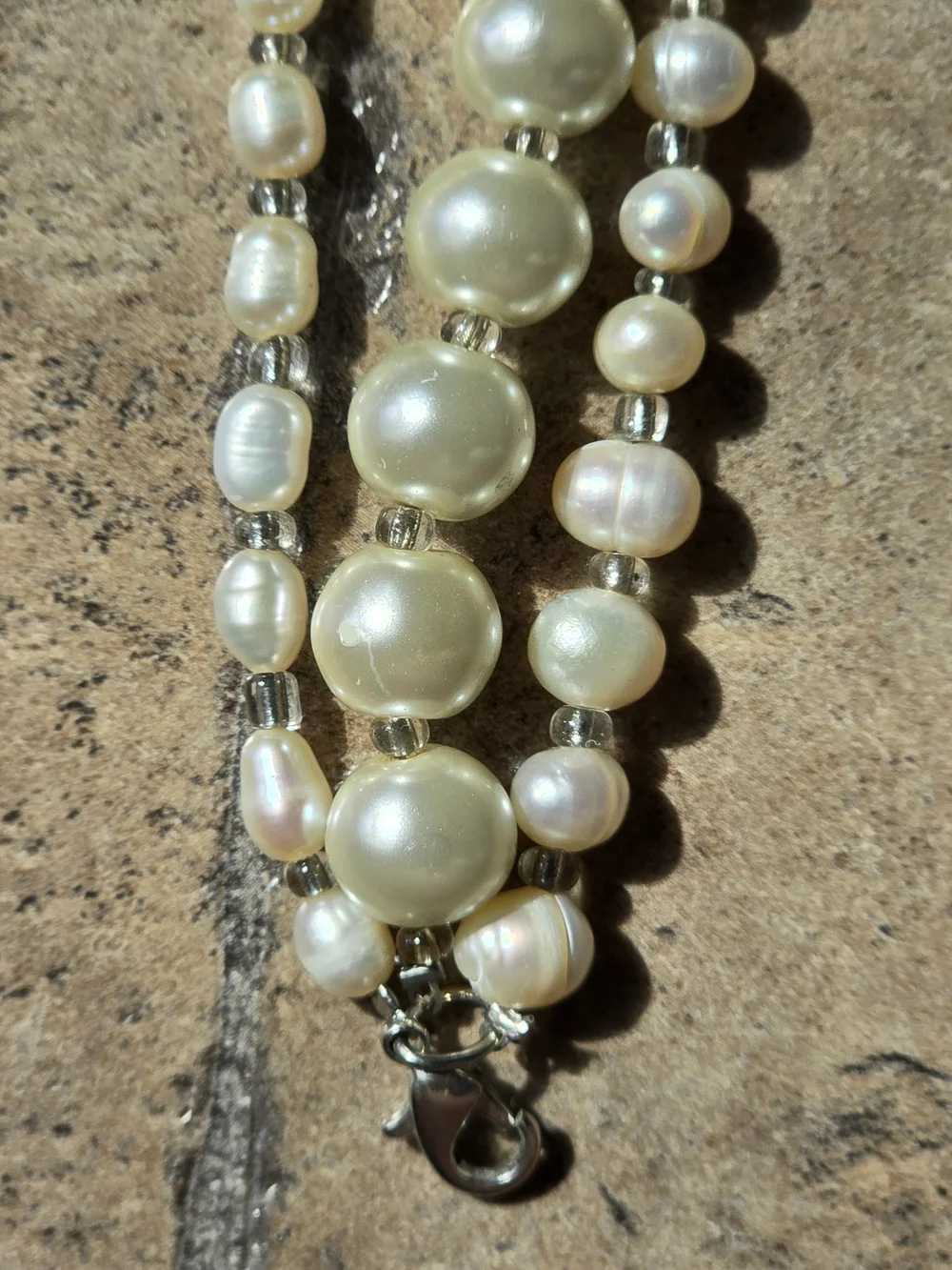 Classic Childs Pearl Multi-Strand Bracelet - Ivory